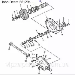 Вал редуктора John Deere E61294