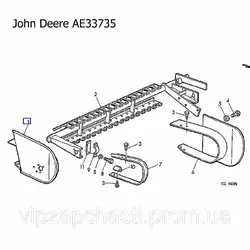 Дефлектор John Deere AE33735
