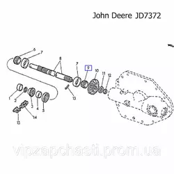 Подшипник John Deere JD7372