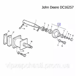 Ступица колеса John Deere DC16257