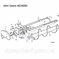 Звездочка John Deere AE34092