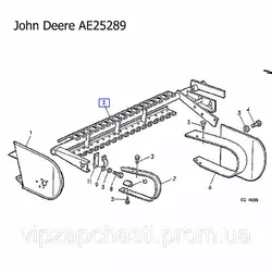 Рамка подборщика John Deere AE25289