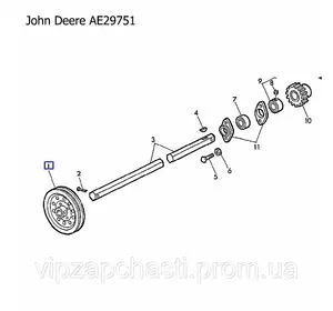Шкив привода шнека John Deere AE29751