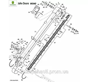 Элеватор колосовой на John Deere W540, AZ101791