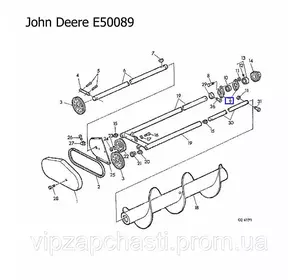 Фланец John Deere E50089