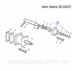 Ступица колеса John Deere DC16257